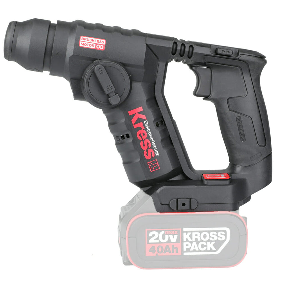 Martelo Perfurador Kress Profissional 20V Kuc50.91 S/Bateria