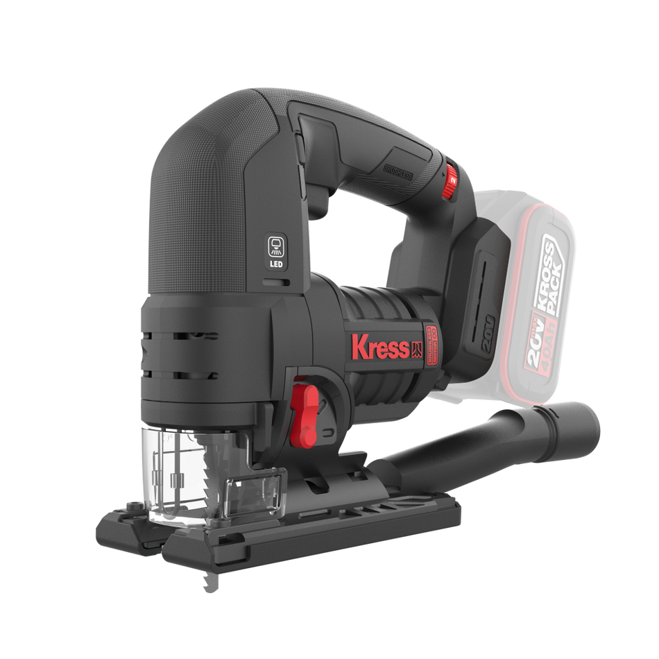 Serra Tico Tico Profissional Kress 20V Kue26.91 S/Bateria
