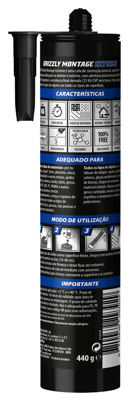 Uhu Grizzly Montage Extreme