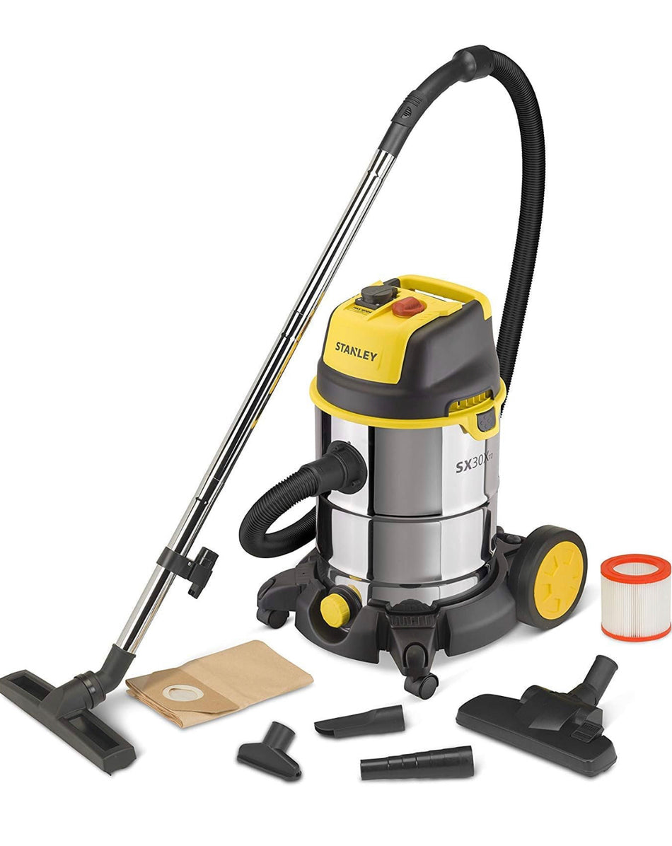 Aspirador Sólidos/Líquidos 30L 1600W Stanley Sxvc30Xtde
