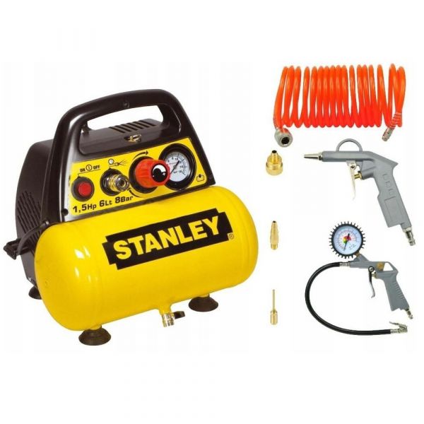 Compressor Stanley 6L+Kit