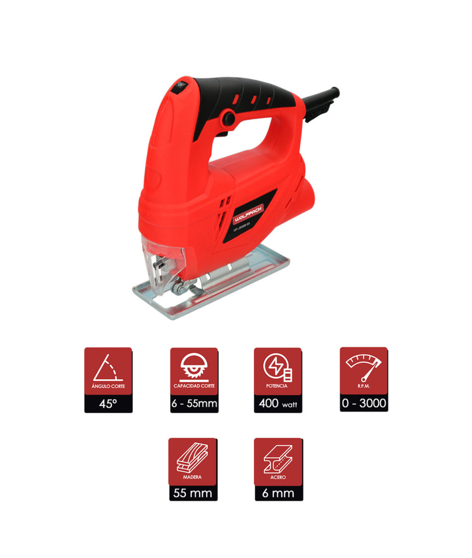 Serra Tico Tico 400w Wolfpack