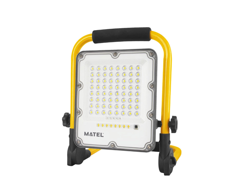 Projetor Led Dobrável Recarregável Ip65 100w Fria