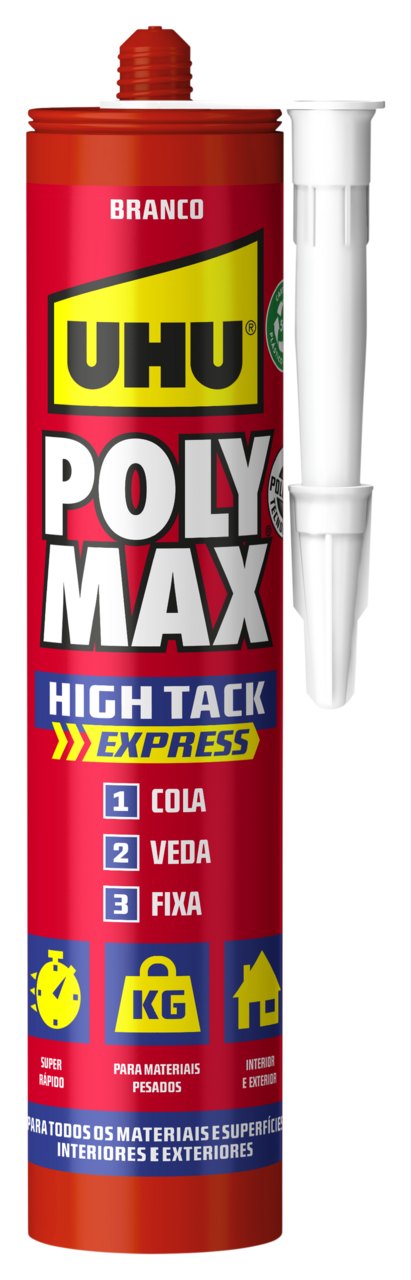 Uhu Poly Max High Tack Express Branco 425g