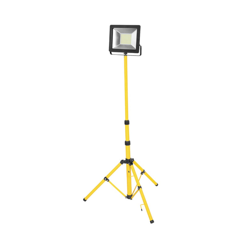 Tripé com Projetor Led Matel Ip65 30w Fria