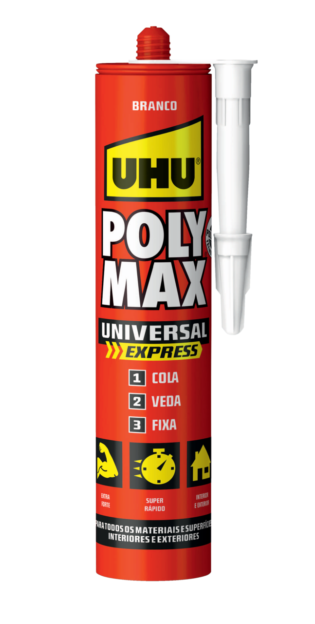 Uhu Poly Max Universal Express Branco 425g