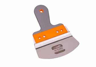 Colher Inox P/Balde C/Borracha 165mm