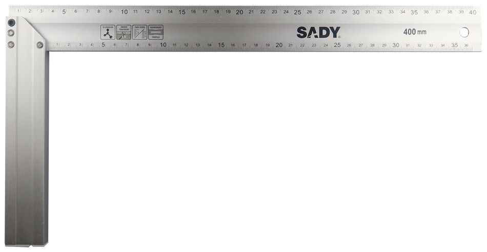 Esquadro Alumínio Sady