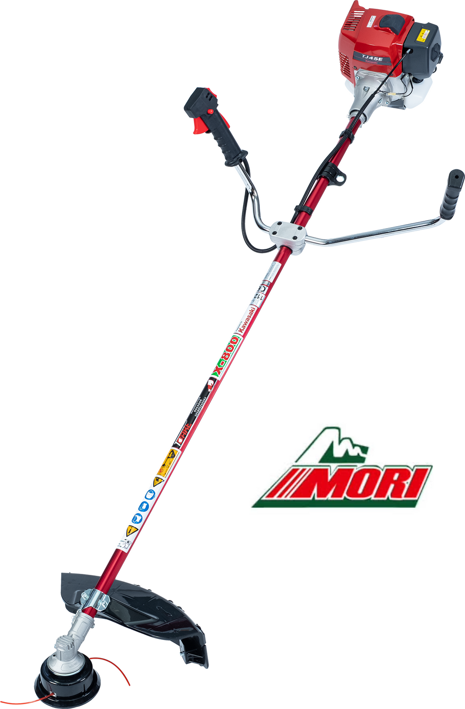 Roçadora Profissional Kawasaki Tj53E LPR Mori X800 EVO