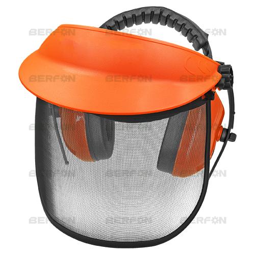 Viseira Proteção Profissional Confort c/Rede e Protetor